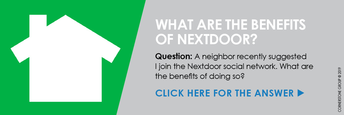 WHAT ARE THE BENEFITS OF NEXTDOOR? - See The Details Download Graphics to View