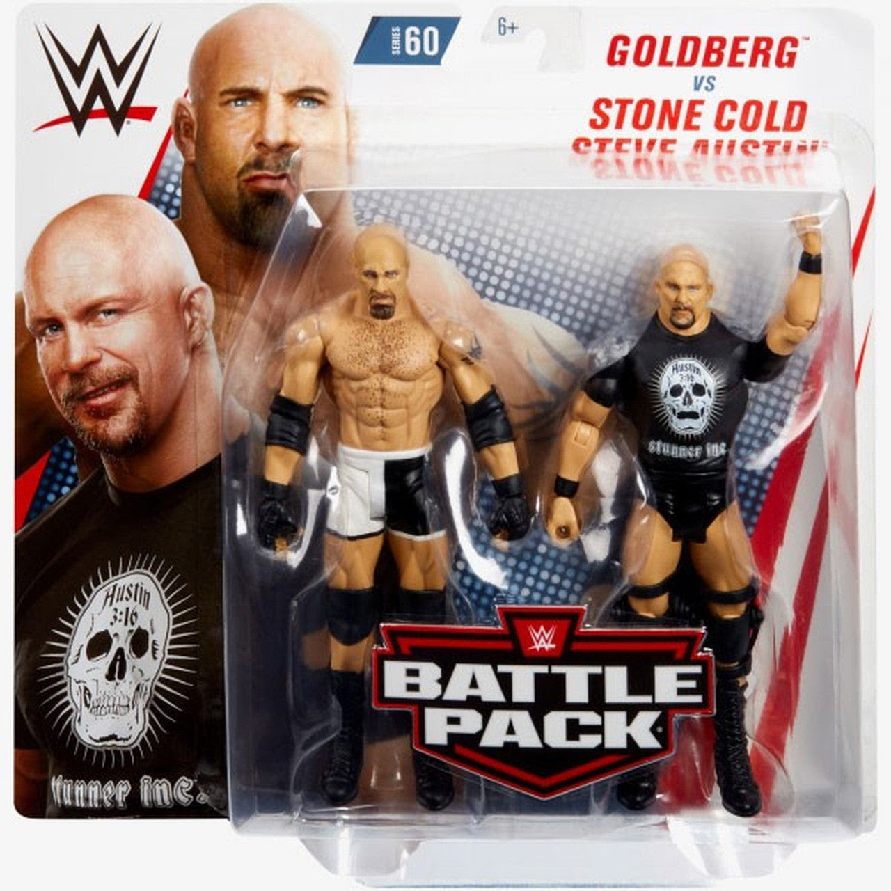 Image of WWE Battle Packs Series 60 - Goldberg & Stone Cold Steve Austin