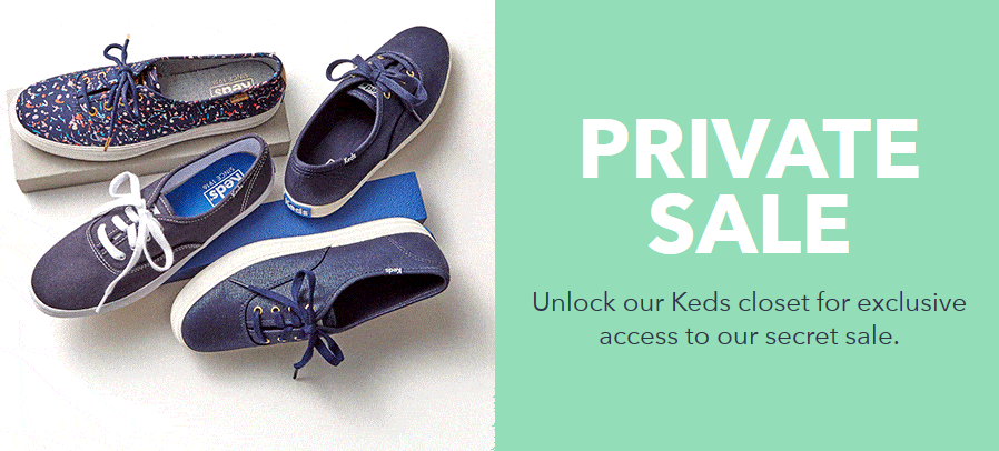 Save Up to 70% Off Select Keds...
