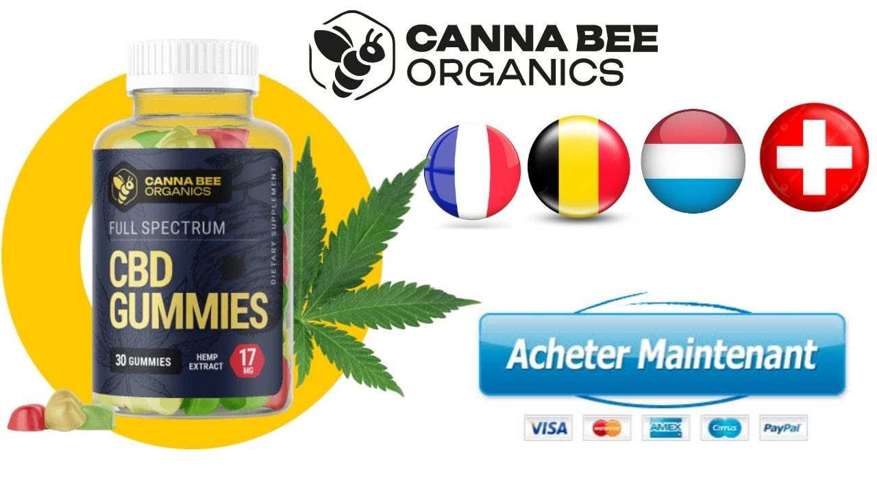 Canna Bee Organics Full Spectrum CBD Gummies FR, BE, LU & CH