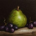 Pear with Grapes - Posted on Wednesday, February 11, 2015 by Jane Palmer