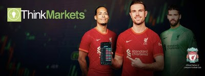 ThinkMarkets, official global trading partner of Liverpool FC