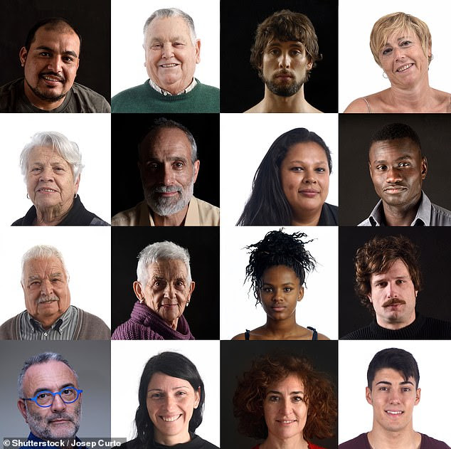 This let experts build up a picture of which features were key in our recollection of different faces — which they used to create a mathematical face-producing model (stock image)