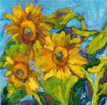 "the sunflowers challenge" - Posted on Sunday, March 22, 2015 by Shelley Garries