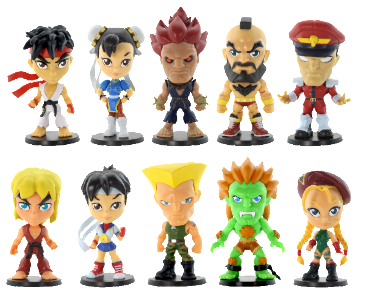 Street Fighter Lil Knockouts - Series 1