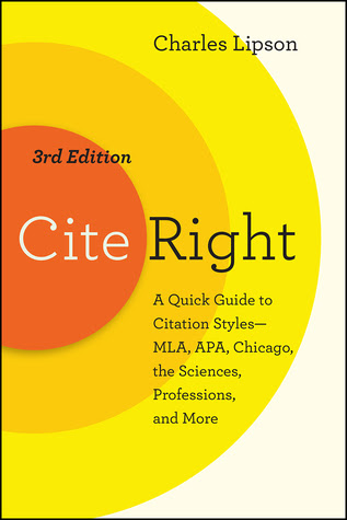Cite Right: A Quick Guide to Citation Styles--MLA, APA, Chicago, the Sciences, Professions, and More in Kindle/PDF/EPUB