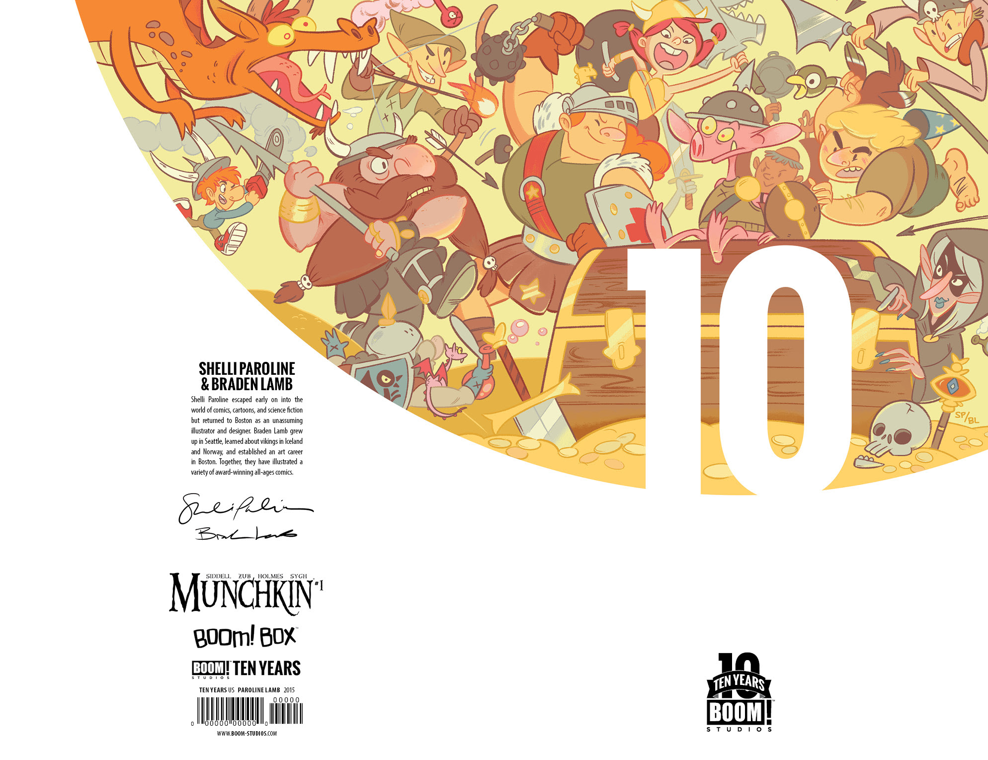Munchkin #1 10 Years Cover
