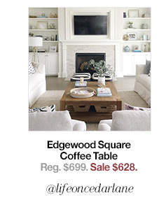 Edgewood Square Coffee Table