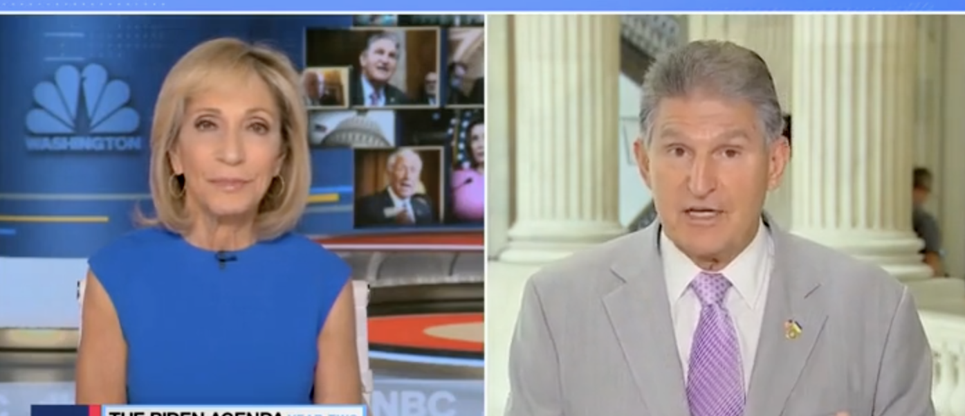 Manchin Shouts ‘I’m Not Going To Talk About It’ Four Straight Times During Interview On MSNBC