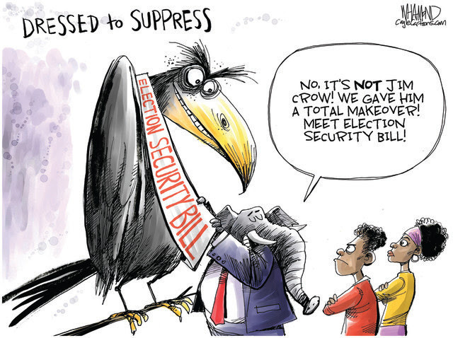 GEORGIA VOTING, BILL KEMP, GOP GOVERNOR, JIM CROW 2.0, NEW LAW RESTRICTING VOTING ACCESS, ELECTION SECURITY, CIVIL RIGHTS, RACIAL, JIM CROW IN 21ST CENTURY