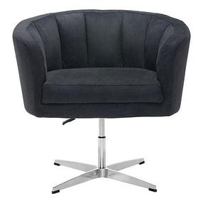 32.1&quot; X 26&quot; X 31.5&quot; Black Cashmere Occasional Chair