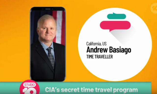 CIA Time Traveler Blows Minds on Aussie TV! Priceless! CIA Time Traveler Blows Minds on Aussie TV! Priceless!
