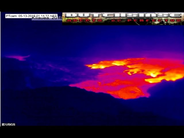 5/17/2016 -- New lava flows atop Kilauea / Pu'u O'o Volcano , Hawaii Sddefault