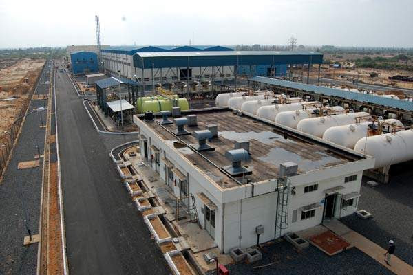 Image result for Minjur Desalination Plant near Chennai in India