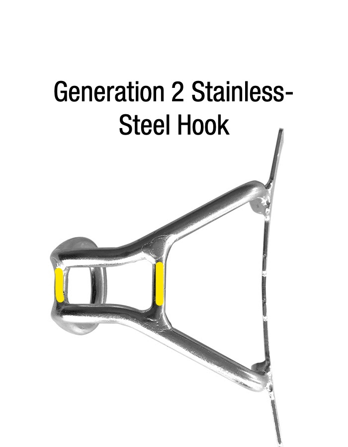 ION Stainless Steel Hook Gen 2