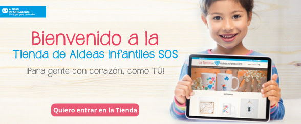 Tienda online solidaria de Aldeas Infantiles SOS