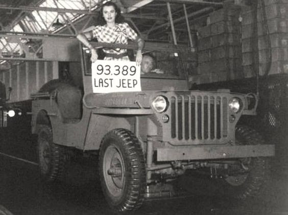 Last GPW jeep produced by Ford at one of its plants          during World War II, 1945â€¦