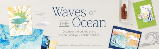 Stampin' Up! Waves Of The Ocean