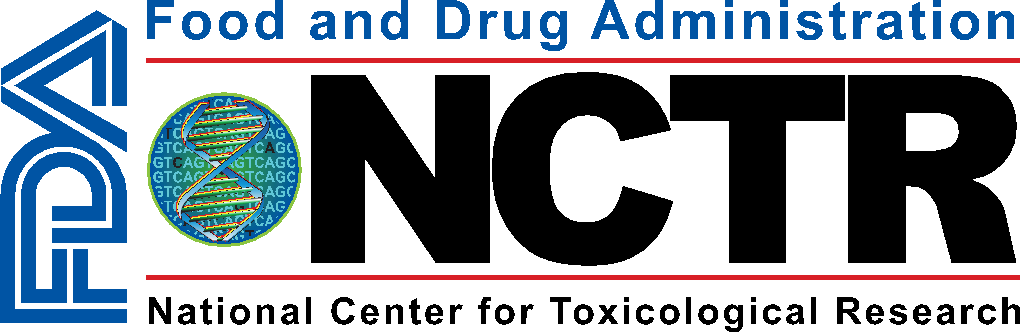 National Center for Toxicological Researh log with FDA on left side