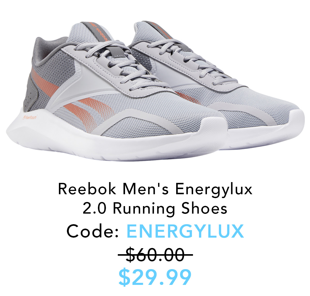 Reebok Men's Energylux 2.0 Running Shoes