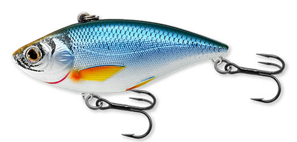 Golden Shiner Rattlebait - 2 3/8 | 60mm / 1/4oz | 7g / Silver/Blue / 1