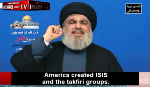 Hizballah top dog Nasrallah: “Death to America! Death to Israel!,” Trump’s move beginning of the end for Israel
