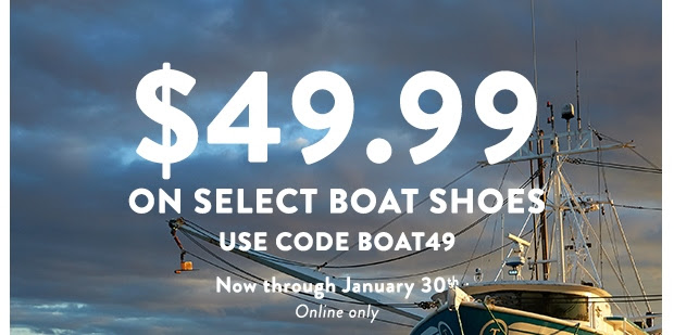 $49.99 Select Sperry Boat Shoe...