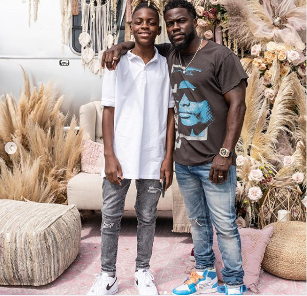 Kevin Hart and wife Eniko celebrate Baby No. 2 with Boho-Chic Baby Shower (photos)