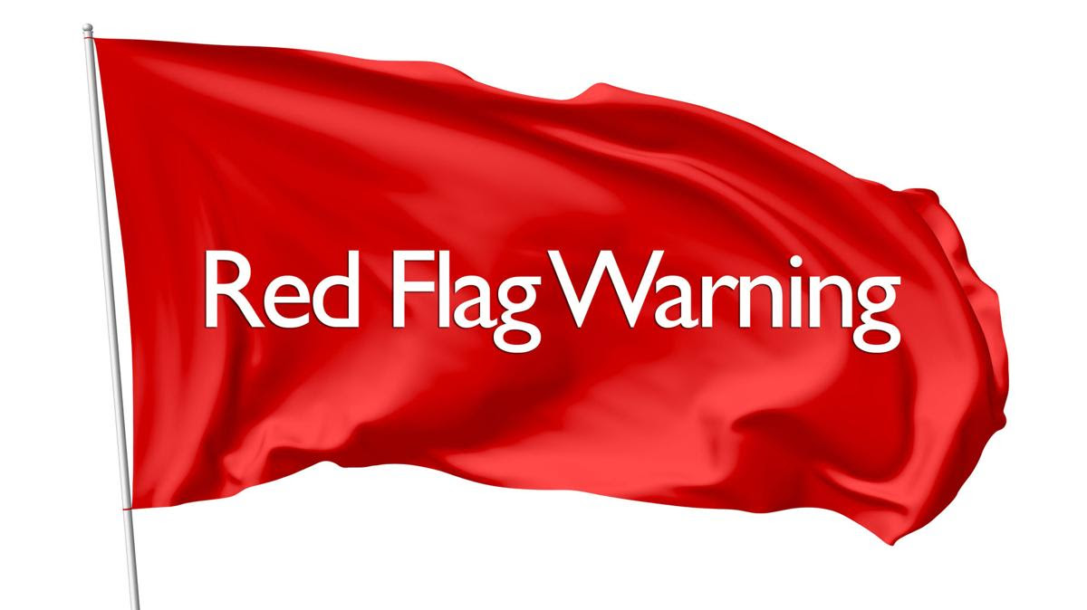 Image result for red flag warning