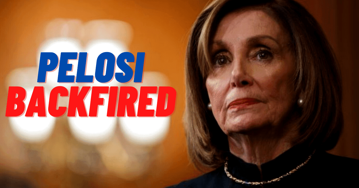 Pelosi Just Got Caught Red-handed - Nancy Proves She's The Most Corrupt Politician In History