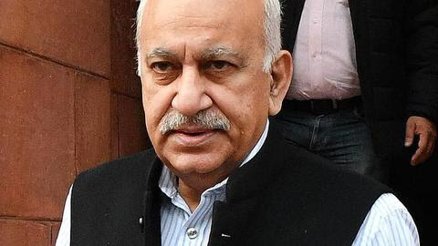 Former Union Minister M.J. Akbar