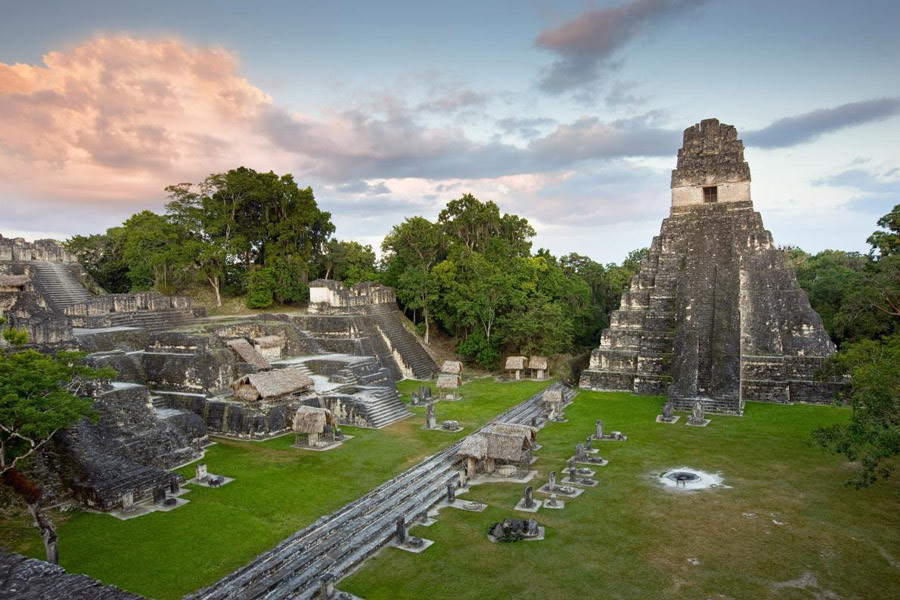 1 The Temple of the Great Jaguar sits in the Grand Plaza at the ruins of Tikal..jpg