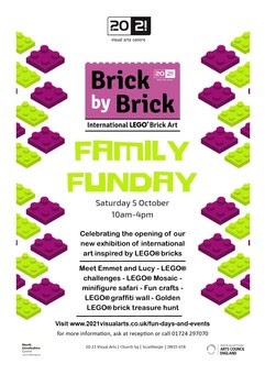 Brick by Brick Funday Poster