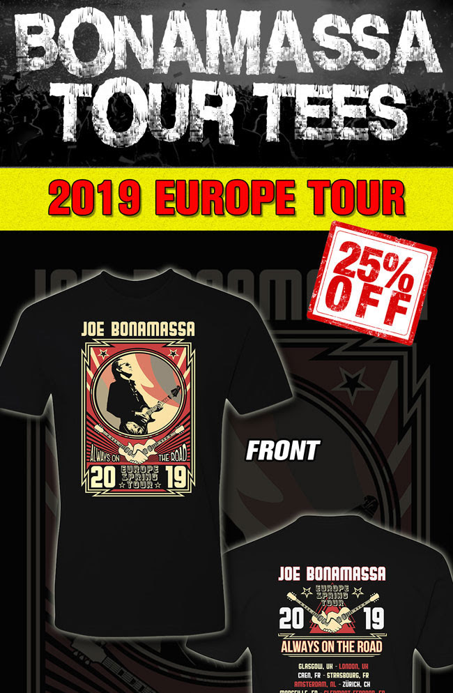 The hottest Bonamassa merch on sale now!