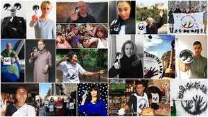 A campanha global para salvar os Awá foi apoiada por celebridades e milhares de pessoas ao redor do mundo.