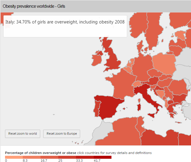 obesita ragazze italia world obesity