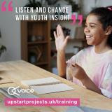 Upstart Youth Voice logo