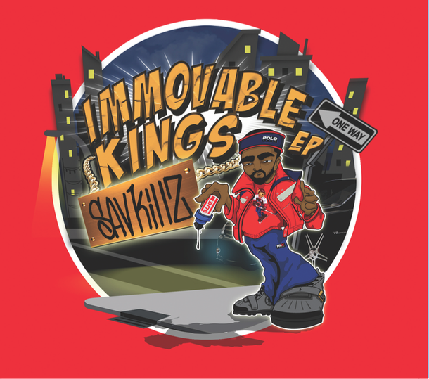 SAV KILLZ - IMMOVABLE KINGS EP COVER