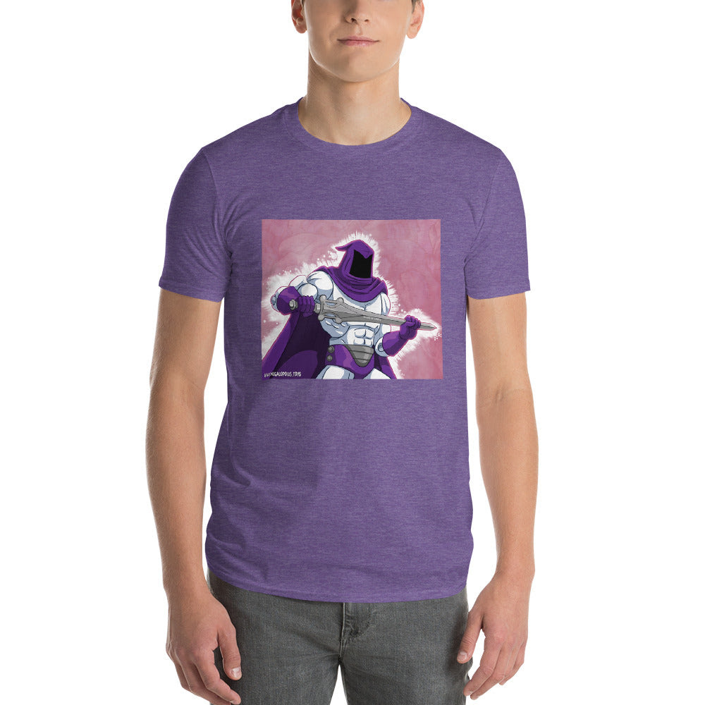 Image of Megalopolis Men's Masters of Toy Over-verse Lightweight T-Shirt - Purple