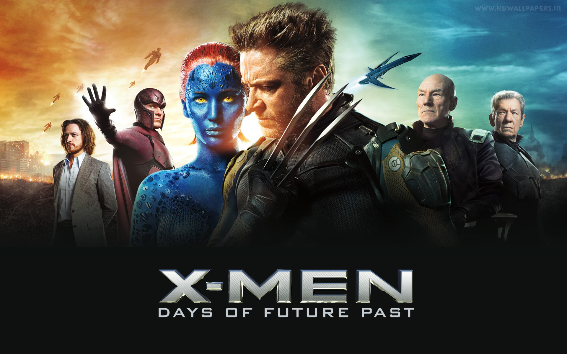 x-men dias de um futuro esquecido poster