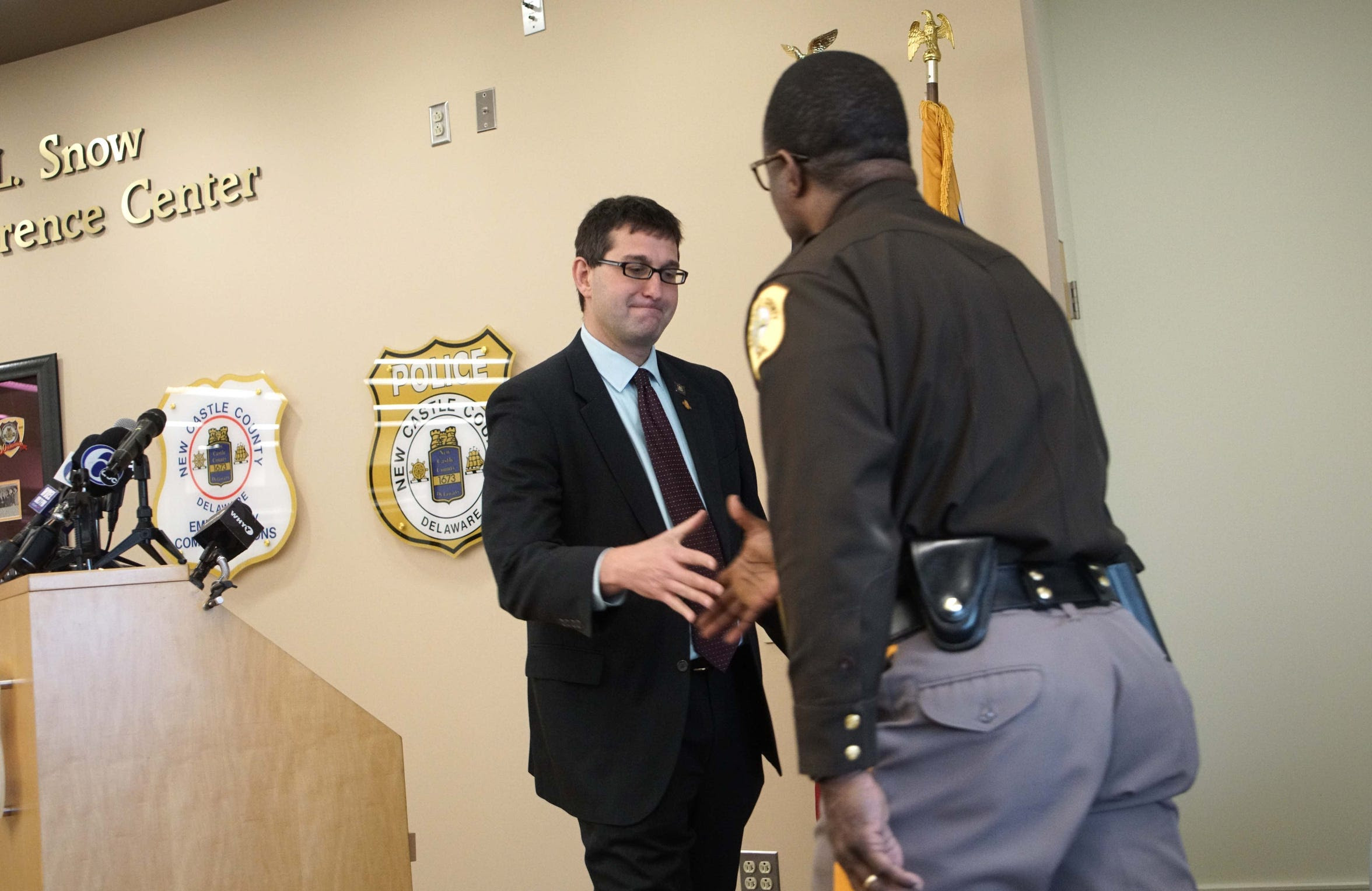 New Castle County Executive Matt Meyer named Vaughn Bond as chief shortly after he took over office. Bond then promoted Watson to his second in command.