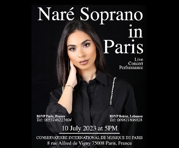 Naré Soprano in Paris !