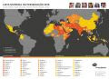 Mapa da Lista Mundial da Perseguição 2018