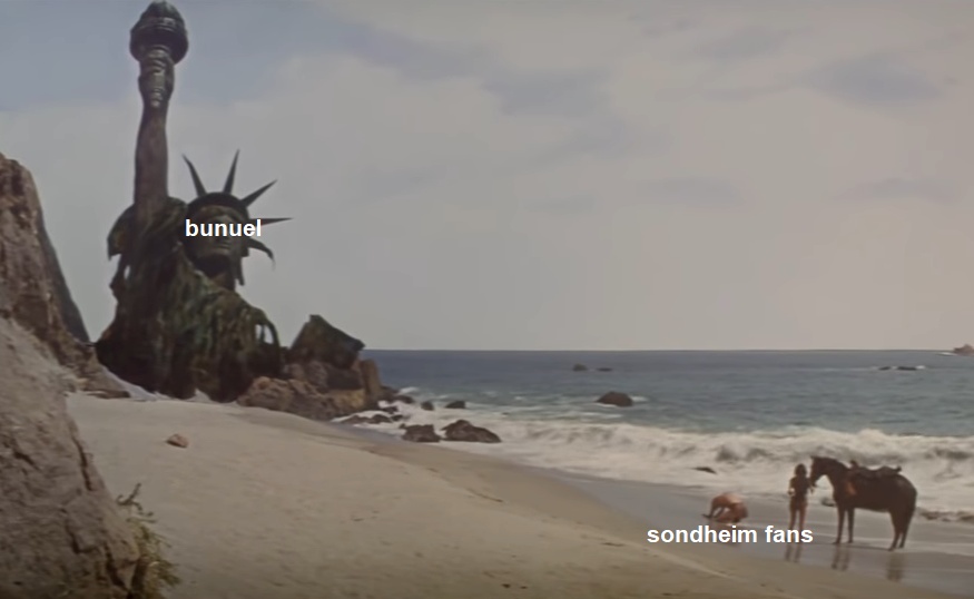 Sondheim-Ives Bunuel no more?