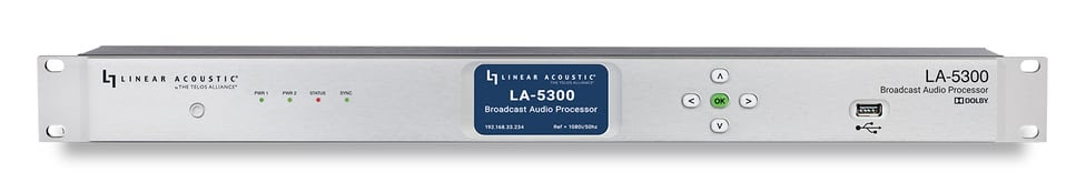 Linear Acoustic LA-5300_Front_Transparent
