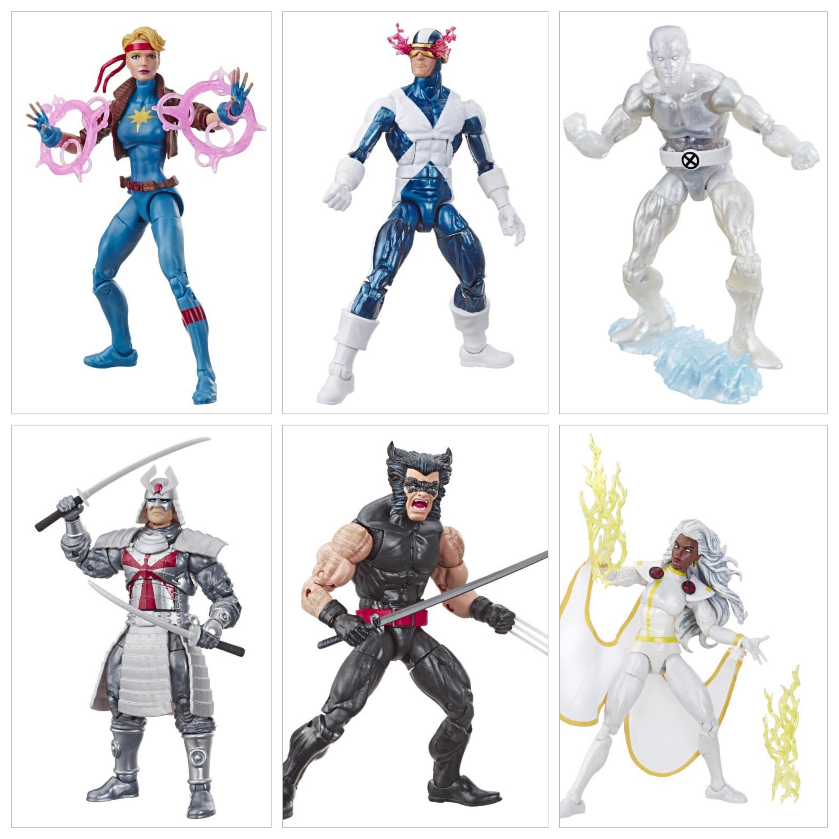 Image of X-Men Retro Marvel Legends 6-Inch Action Figures - Set of 6