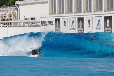 Shun Murakami bottom turning to set up his next maneuver in preparation for surfing's Olympic debut.