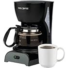 Mr. Coffee DR5 4-Cup Coffeemaker, Black
