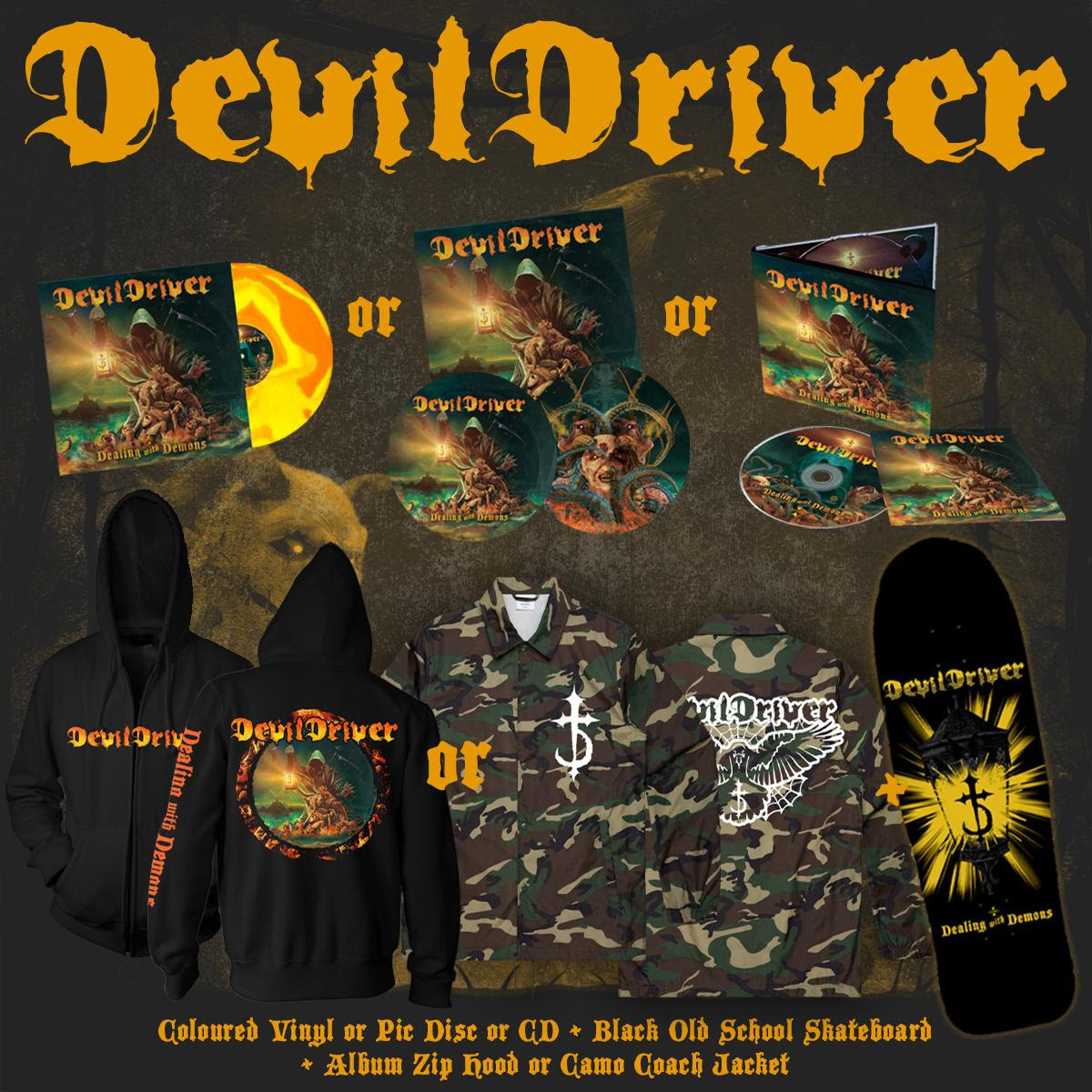 DEVILDRIVER to Release New FullLength Album, Dealing With Demons I, on