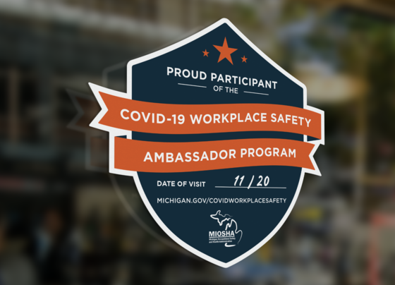 Ambassador program window decal 